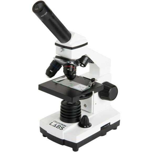 Microscopio biológico monocular Celestron Labs CM800