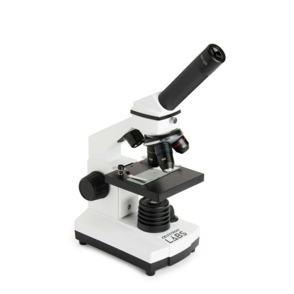 Microscopio biológico monocular Celestron Labs CM800