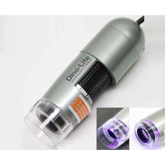 Microscopio Digital Dino-Lite AD4113T-I2V con luz IR y UV