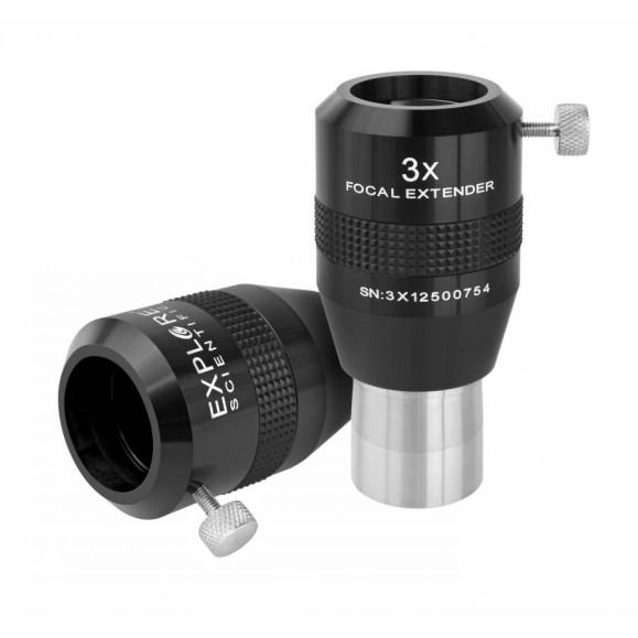 Extensor de focal Explore Scientific 3X 31.7MM/1.25"