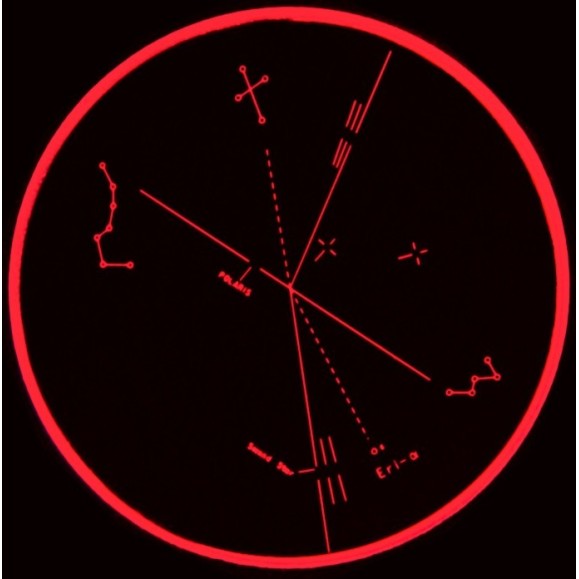 Buscador de la polar Bresser para EXOS-1