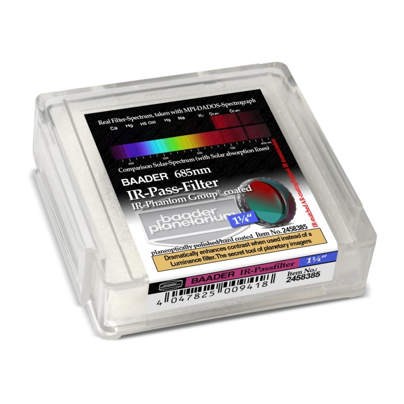 Filtro Baader IR-Pass 1,25' 2458385 Filtro Baader IR-Pass 1,25' 2458385