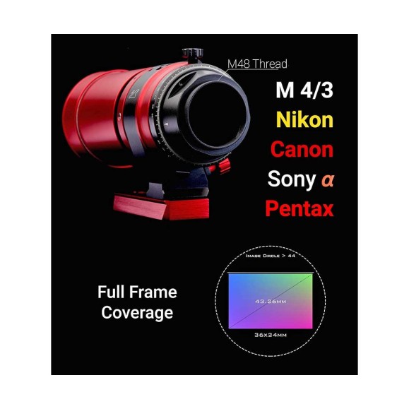 Telescopio William Optics RedCat 51 Flatfield APO 51/250 mm