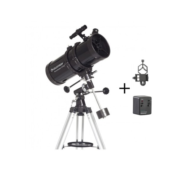 Telescopio reflector Powerseeker 127 EQ-MD SMARTPHONE