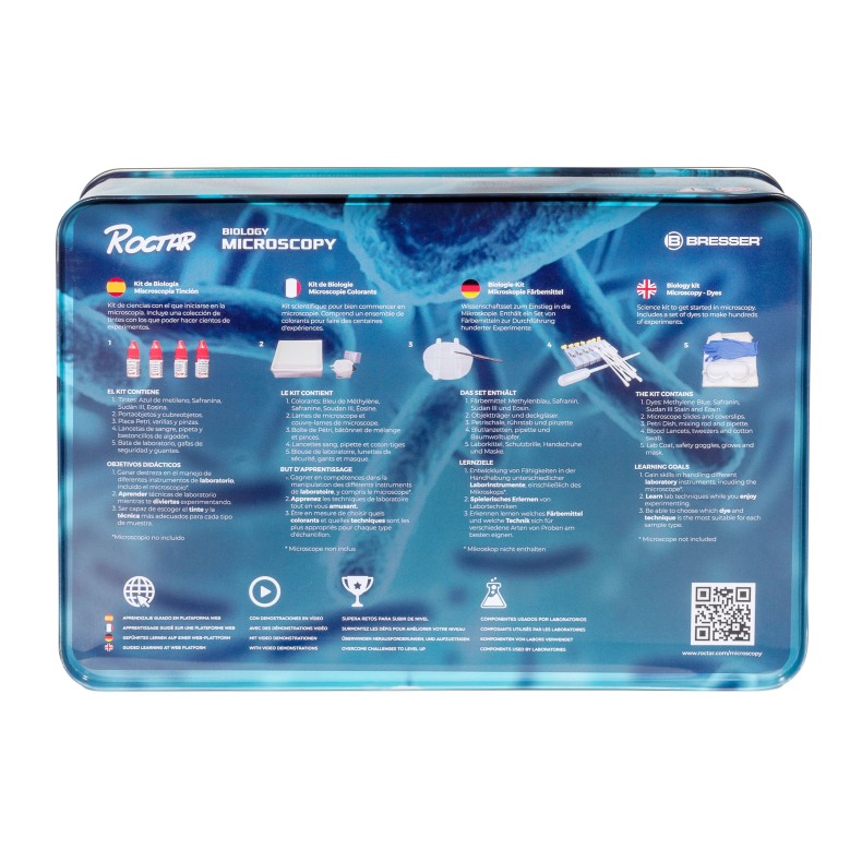 Set Científico Bresser KIT MICROSCOPIA
