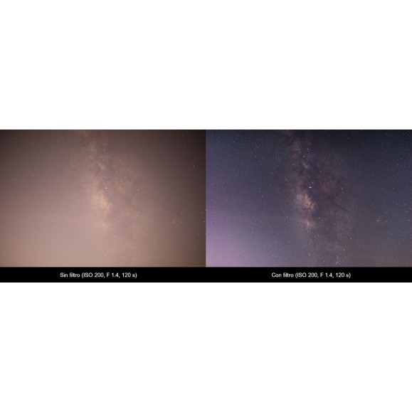Filtro Optolong L-Pro anti-contaminación lumínica de banda ancha 1.25”