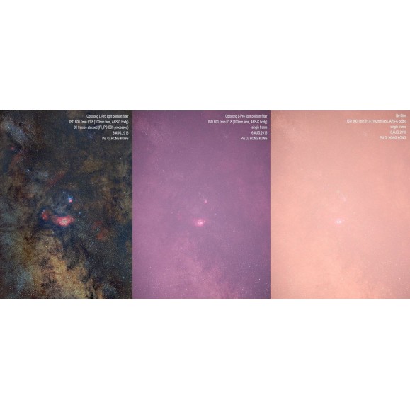 Filtro Optolong L-Pro anti-contaminación lumínica de banda ancha NK-FF