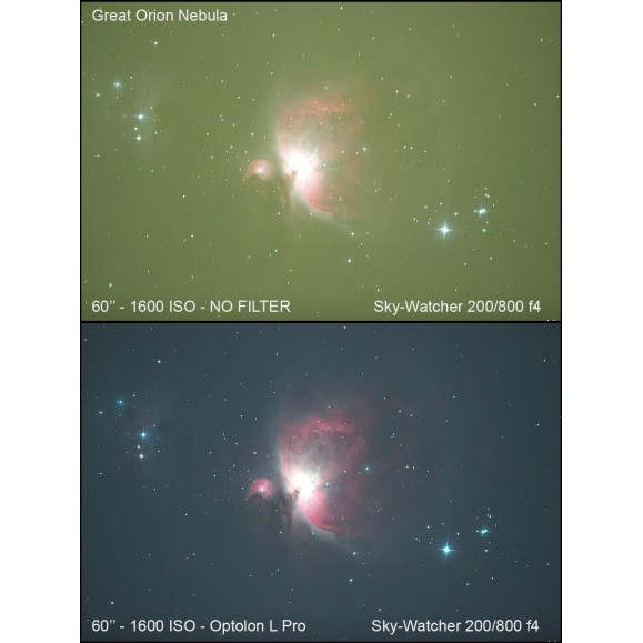 Filtro Optolong L-Pro anti-contaminación lumínica de banda ancha NK-FF