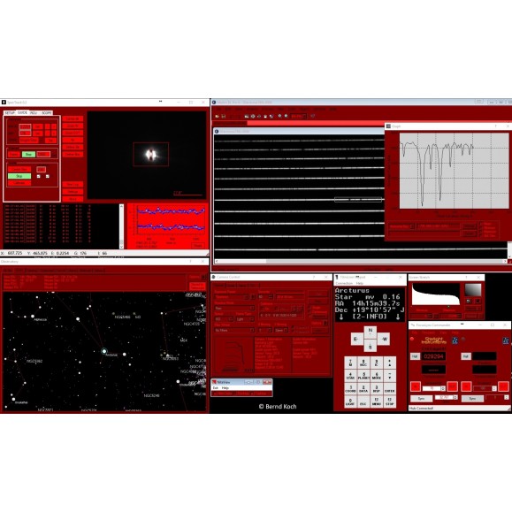 SpecTrack, software de autoguiado para Espectroscopía