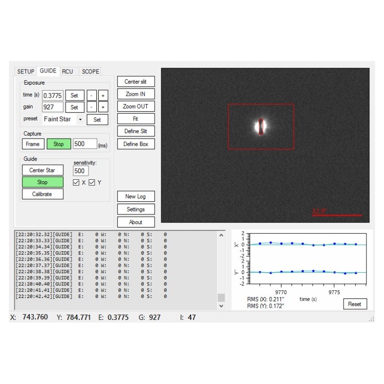 SpecTrack, software de autoguiado... SpecTrack, software de autoguiado...