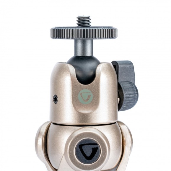 Mini-trípode Vanguard para cámara y móvil VESTA MINI TRIPOD CHAMPAGNE