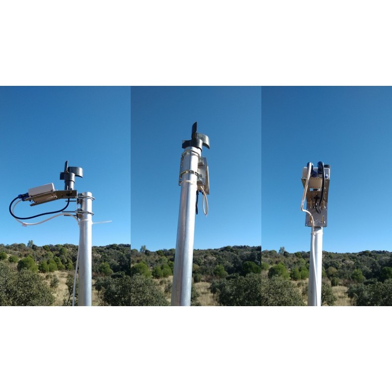 Soporte para AAG y anemómetro Lunático Soporte para AAG y anemómetro Lunático