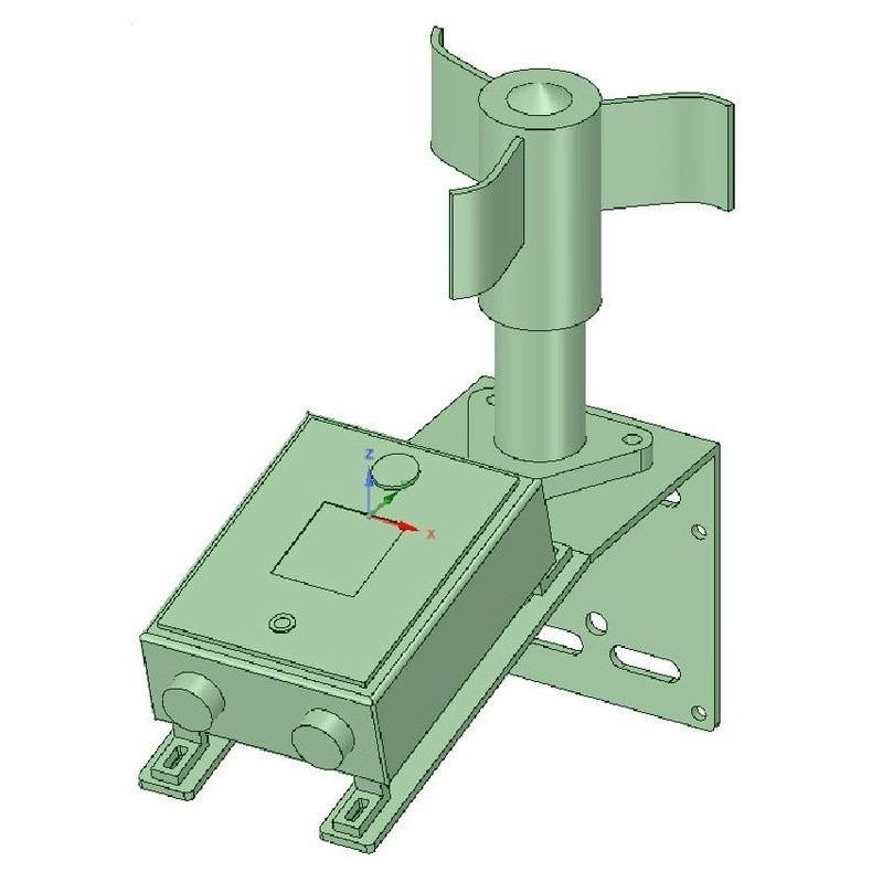 Soporte para AAG y anemómetro Lunático Soporte para AAG y anemómetro Lunático