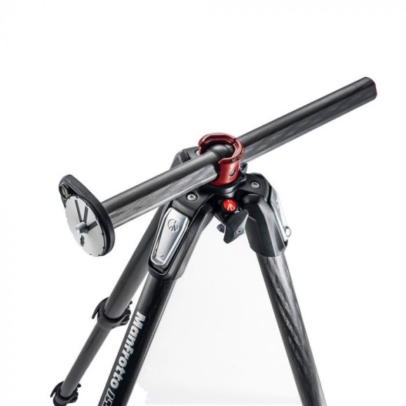 Trípode de Fibra de Carbono/Magnesio Manfrotto 055CXPRO3 de 3 Secciones