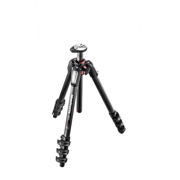Trípode de Fibra de Carbono/Magnesio Manfrotto 055CXPRO4 de 4 Secciones