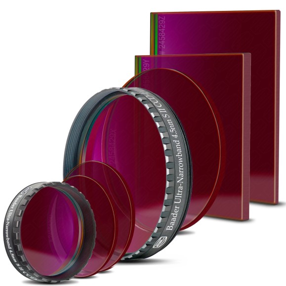 Filtro Baader CCD S-II Ultra Narrowband 4.5nm redondo 36 mm Ø sin montar