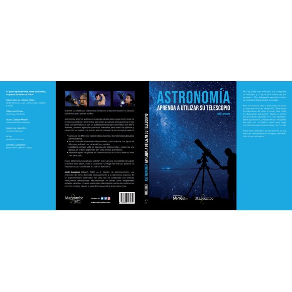 Libro Astronomía, aprenda a utilizar su telescopio