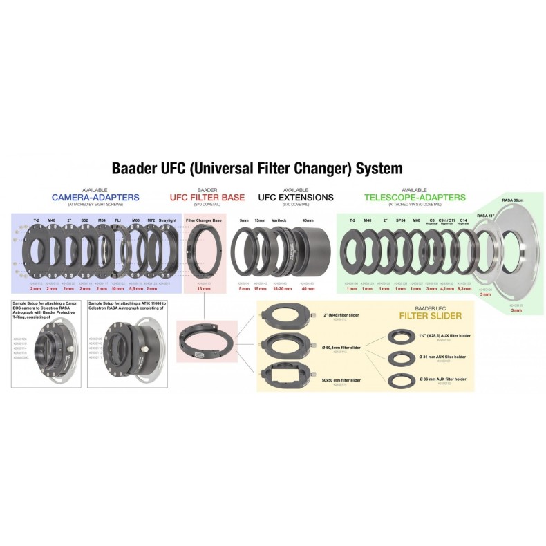 Adaptador Baader Planetarium M48 con... Adaptador Baader Planetarium M48 con...