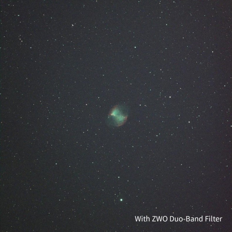 Filtro ZWO Duo-Band 1.25” Filtro ZWO Duo-Band 1.25”