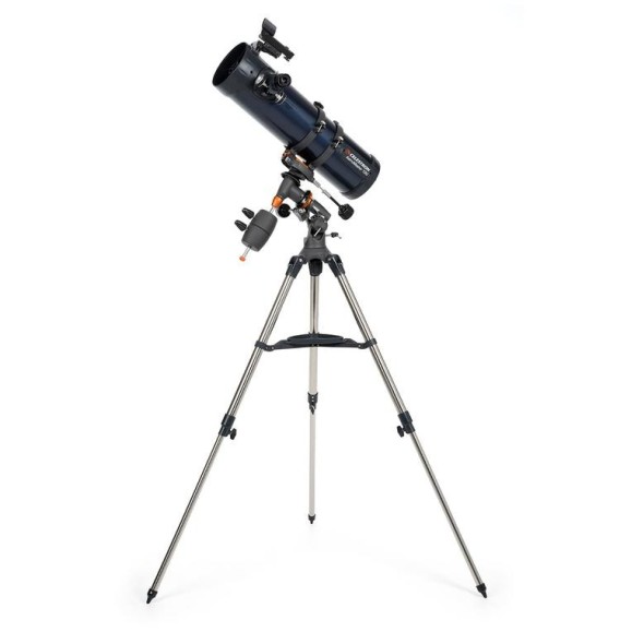 Telescopio Celestron AstroMaster 130 EQ  con libro para aprender uso telescopio