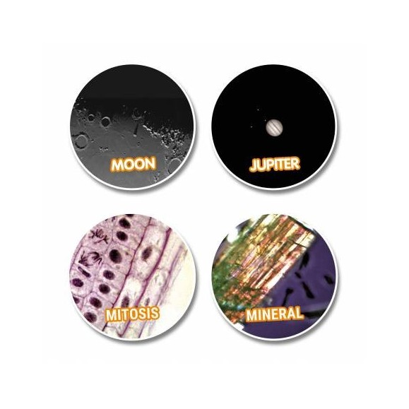 Kit microscopio + telescopio National Geographic 9118400 