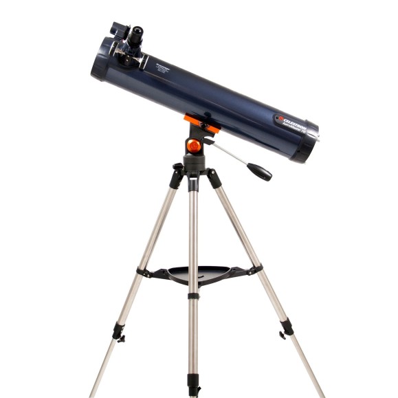 Telescopio Celestron Astromaster LT 76 AZ 31036 con libro para aprender uso telescopio