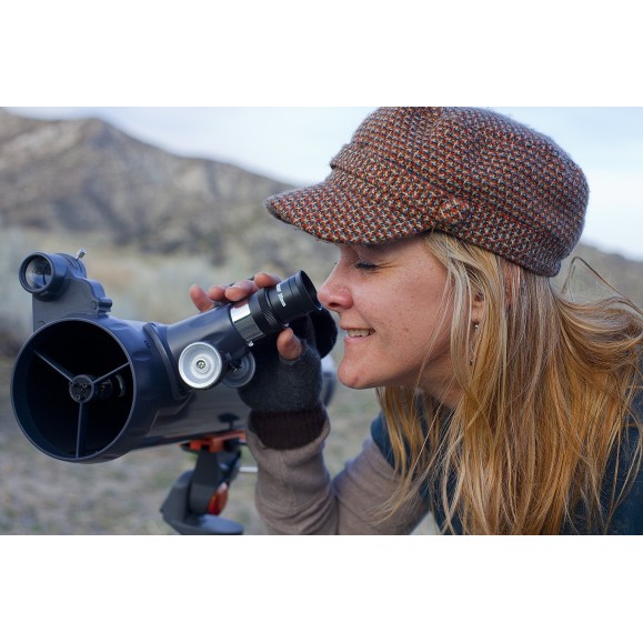 Telescopio Celestron Astromaster LT 76 AZ 31036 con libro para aprender uso telescopio