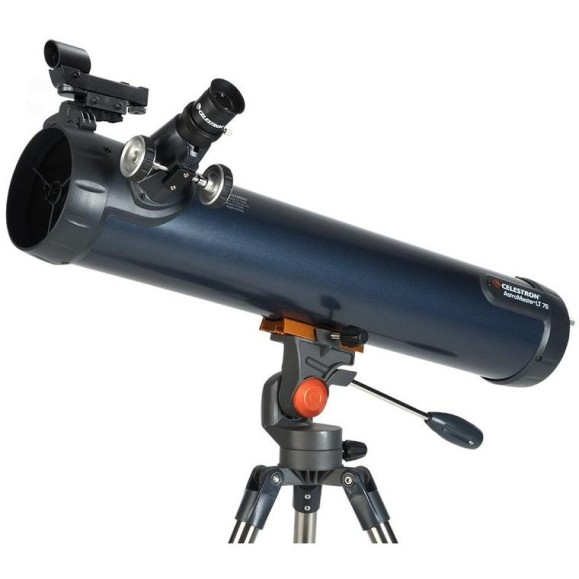 Telescopio Celestron Astromaster LT 76 AZ 31036 con libro para aprender uso telescopio