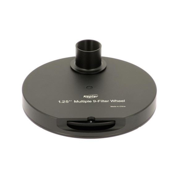 Rueda portafiltros manual Kepler 9 x 1,25” (9 x 31.75)
