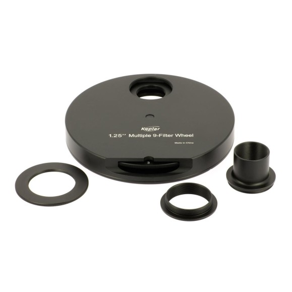 Rueda portafiltros manual Kepler 9 x 1,25” (9 x 31.75)