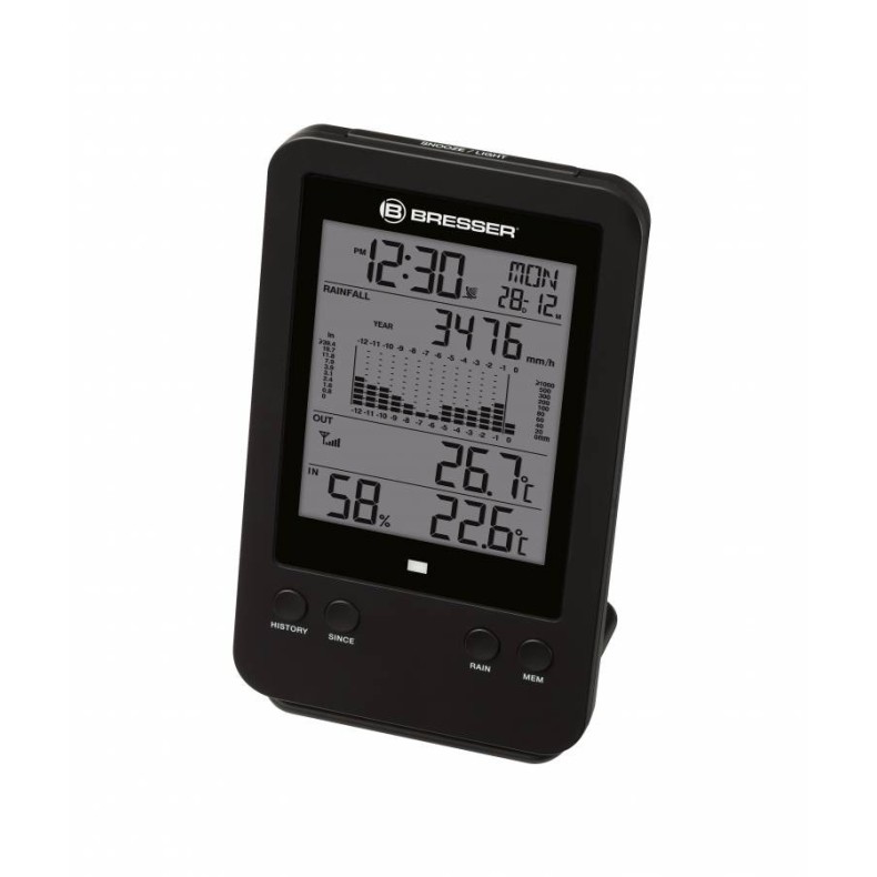 Pluviómetro profesional BRESSER negro