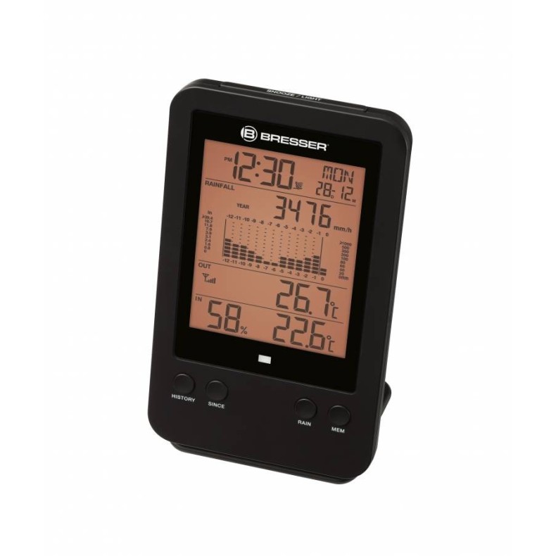 Pluviómetro profesional BRESSER negro