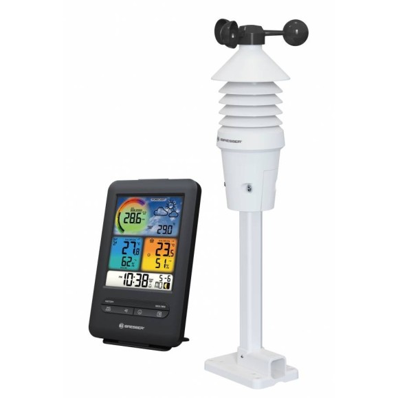 Anemómetro profesional WIFI 3-en-1 BRESSER con Pantalla a Color