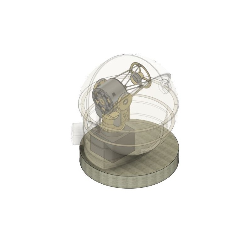 Cúpula Scopedome CLAMSHELL de 3m...