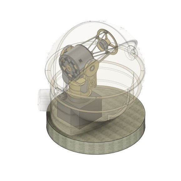 Cúpula Scopedome CLAMSHELL de 3m diámetro