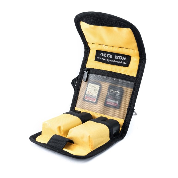 Funda  Vanguard Alta BCS para 2 baterías, memorias y filtro