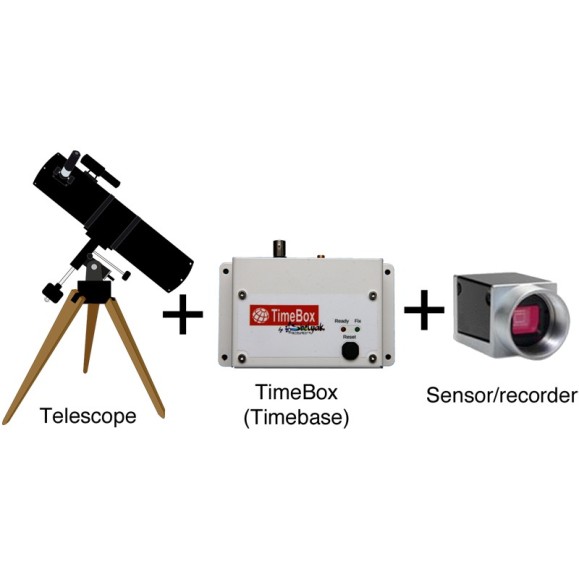 Dispositivo de sincronización y cronometraje TimeBox Shelyak PF0063