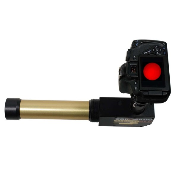 Adaptador T2 TS para telescopio solar Coronado PST