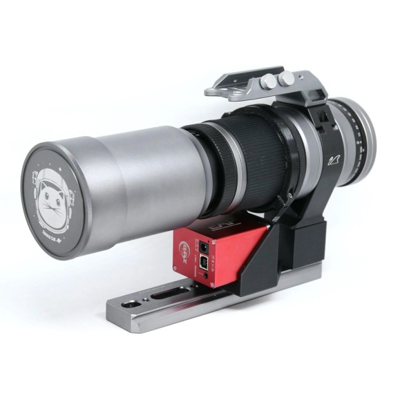 Kit de montaje para acoplar motor de enfoque ZWO EAF al RedCat de Willian Optics
