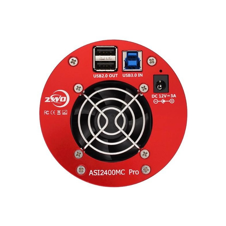 Cámara astronómica refrigerada ZWO...