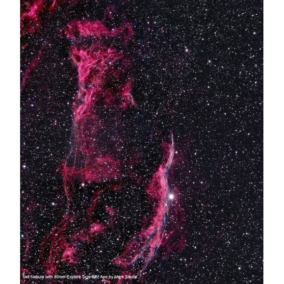 Tubo Explore Scientific 80mm f/6 ED APO FCD-1 Alu con enfocador R&P 2"