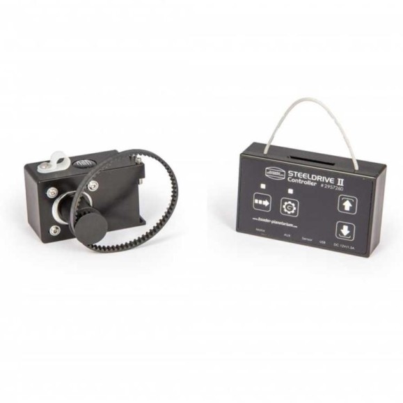 Motor de enfoque Baader Planetarium Steeldrive II con controlador
