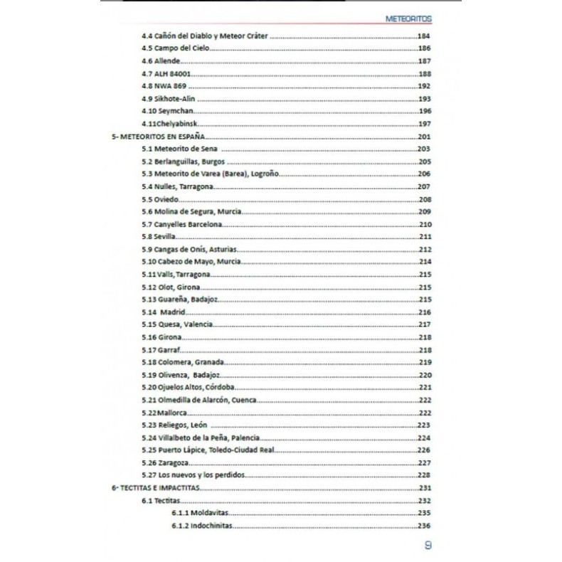 Libro Meteoritos. Introducción y guía... Libro Meteoritos. Introducción y guía...