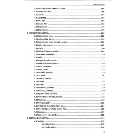 Libro Meteoritos. Introducción y guía de reconocimiento