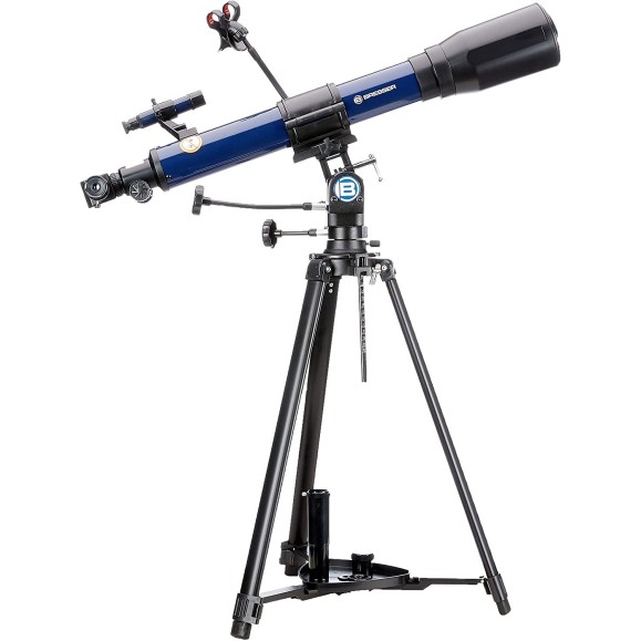 Telescopio Bresser Skylux con Soporte para Smartphone y Filtro Solar