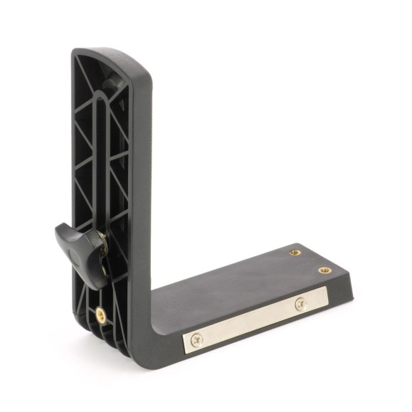 Cola de milano en forma de L con tornillo de 1/4"