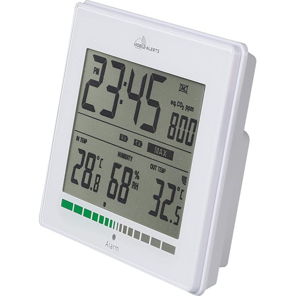 Monitor de calidad La Crosse con transmisión al móvil