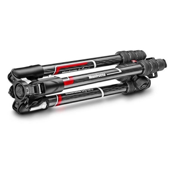 Tripode Manfrotto Befree GT twist lock carbono Negro