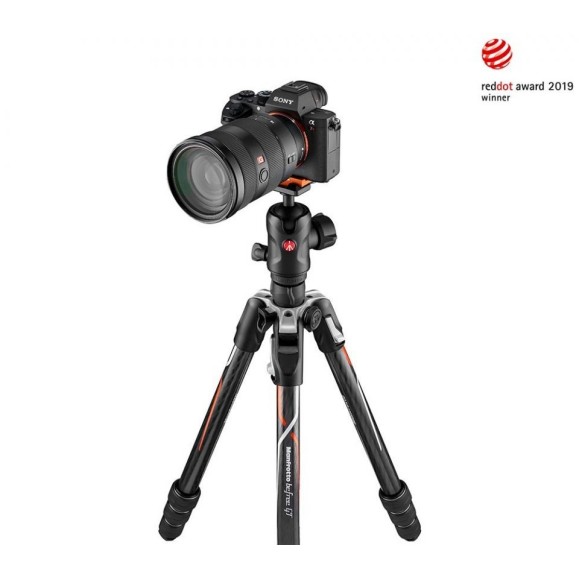 Tripode Manfrotto Befree GT carbono para cámaras Sony Alpha
