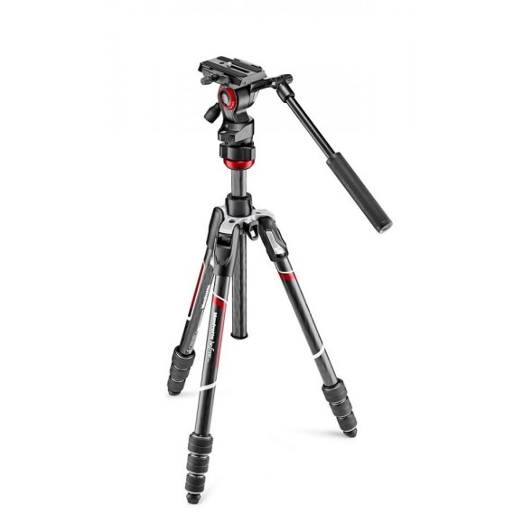 Trípode Manfrotto Befree Live carbono twist lock